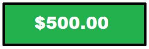 $500.00