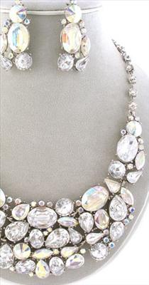 Bedazzled Necklace Set