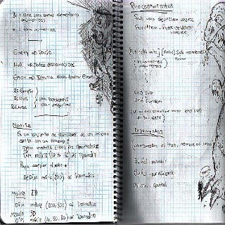 Des notes de cours