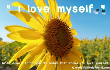 I love myself
