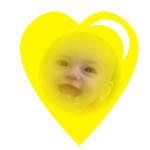 yellow heart