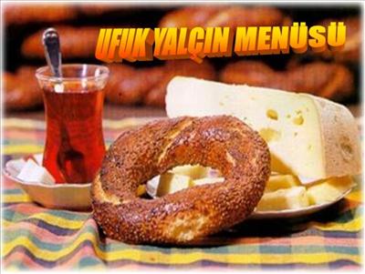 UFUK YALÇIN MENÜSÜ