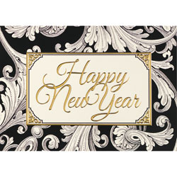 Vintage New Year Card