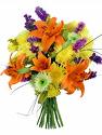 A bouquet of flowers