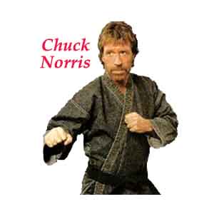 Chuck Norris!