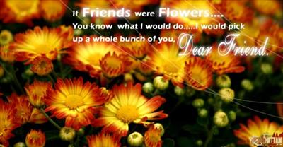 If Friend Were Flowers