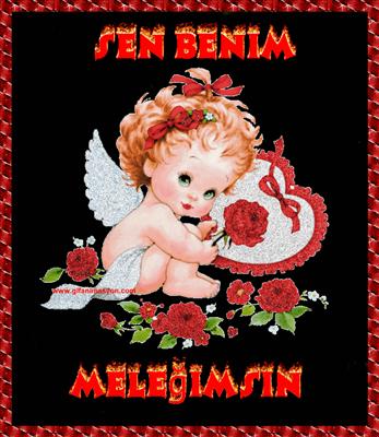 sen benin meleğimsin