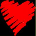 painted heart