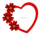 flowers heart
