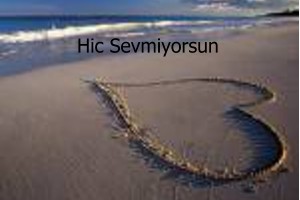 Hic Sevmiyorsun