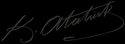 K.Atatürk İmzası