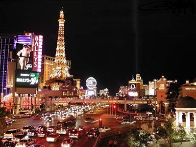 Une soirée à Las Vegas