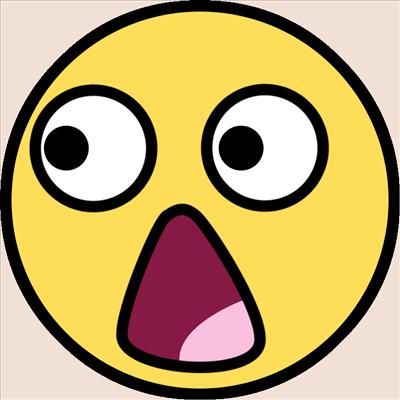 shocked smley