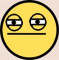 suspicous smiley