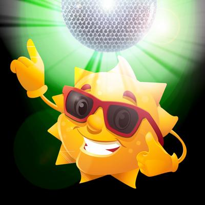 Solar-Powered Disco