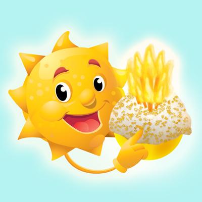 Sunshine Cupcake