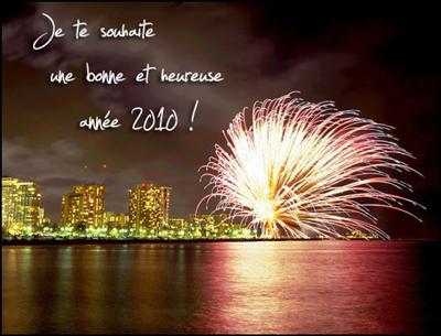 Bonne Année 2010 (Artifice)