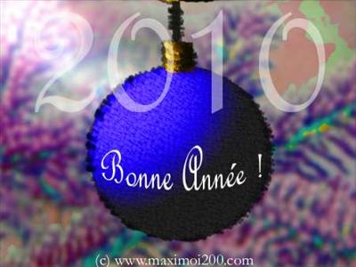 Bonne Année 2010 (Boule)