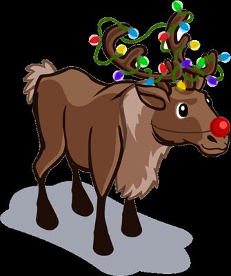clumsy reindeer