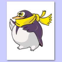 crazy penguin