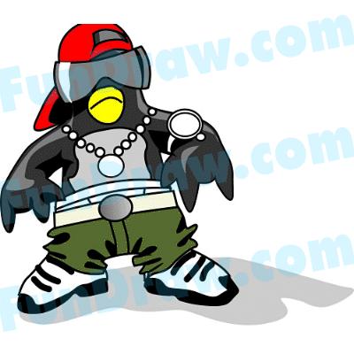 gangster penguin