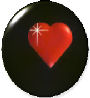 Single Red Heart