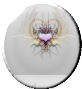 Tribal White Heart