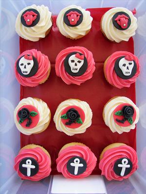 Goth Cupcakes