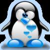 Blue Love Penguin