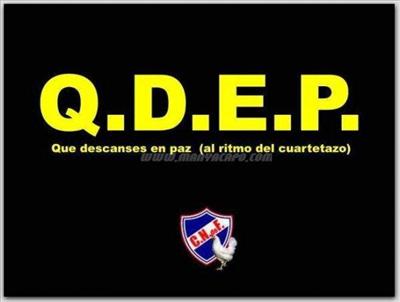 Que descanse en paz