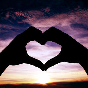 Sunset Heart