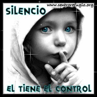 Silencio el tiene el control