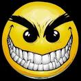 Evil smiley