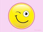 \"Blink\" smiley