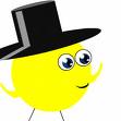 Smiley with hat
