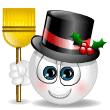 Snowman smiley