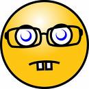Nerdy smiley