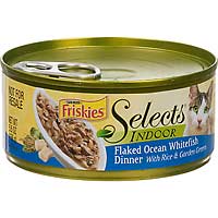 Friskies Selects Indoor Flaked Ocean Whitefish 