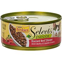 Friskies Selects Indoors Braised Beef