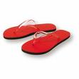 Red Flip Flops