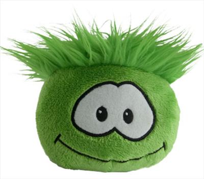 Club Penguin Green Puffle Toy