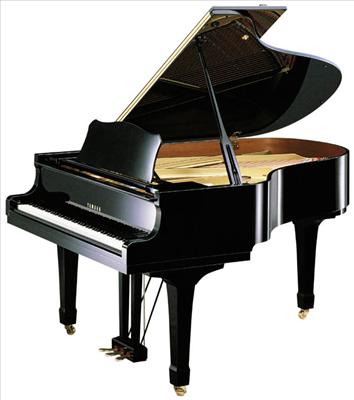 piano a queue noir
