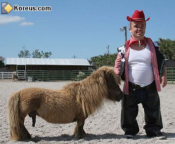 Poney grosse teub 