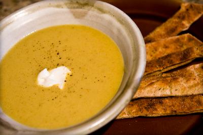 Curried Apple Soup