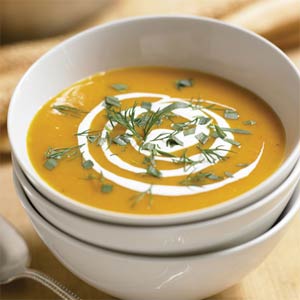 Carrot Ginger Coconut Soup