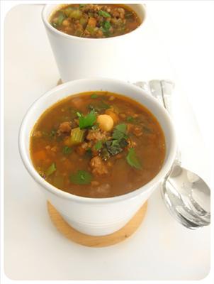 Chorizo & Lentil Soup