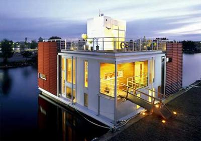 Modern Floating Villa