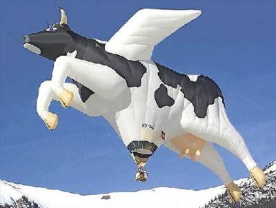 Hotair Cow