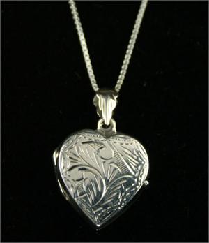 Silver heart