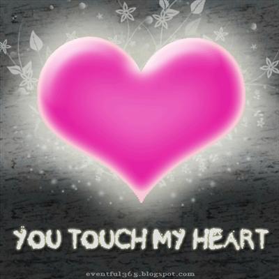 Touched heart